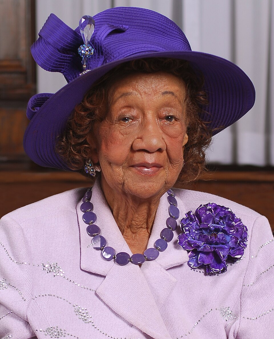 Dr. Dorothy Height, longtime NCNW president.
